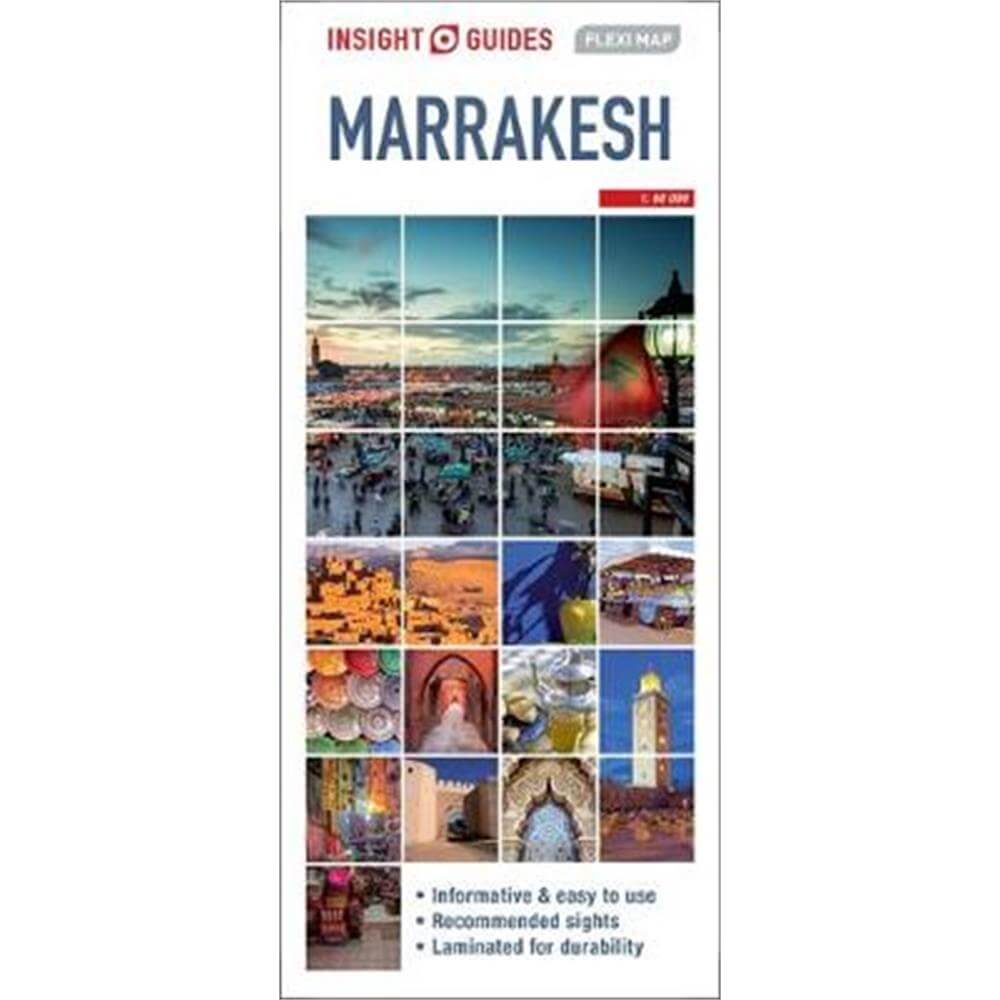 Insight Guides Flexi Map Marrakesh (Insight Maps) - APA Publications Limited